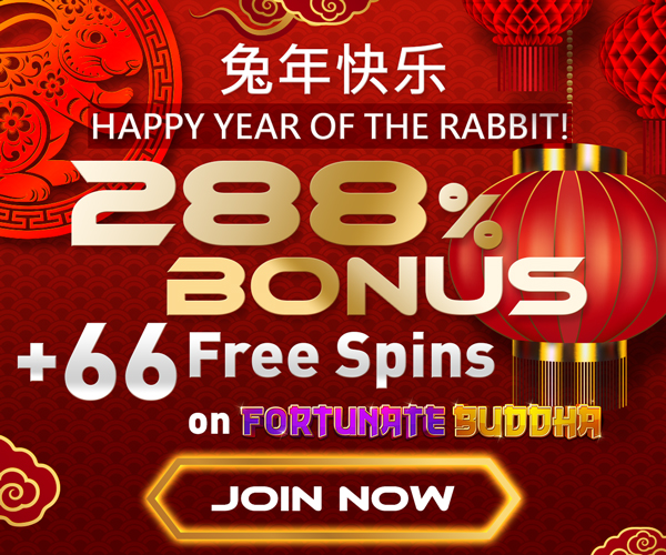 Wild Vegas Rabbit Fortune Casino promotional banner
